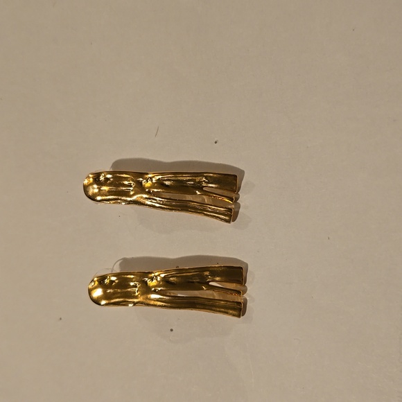 Anthropologie ribbed drop earrings - Picture 3 of 4
